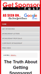 Mobile Screenshot of getsponsoredfast.com